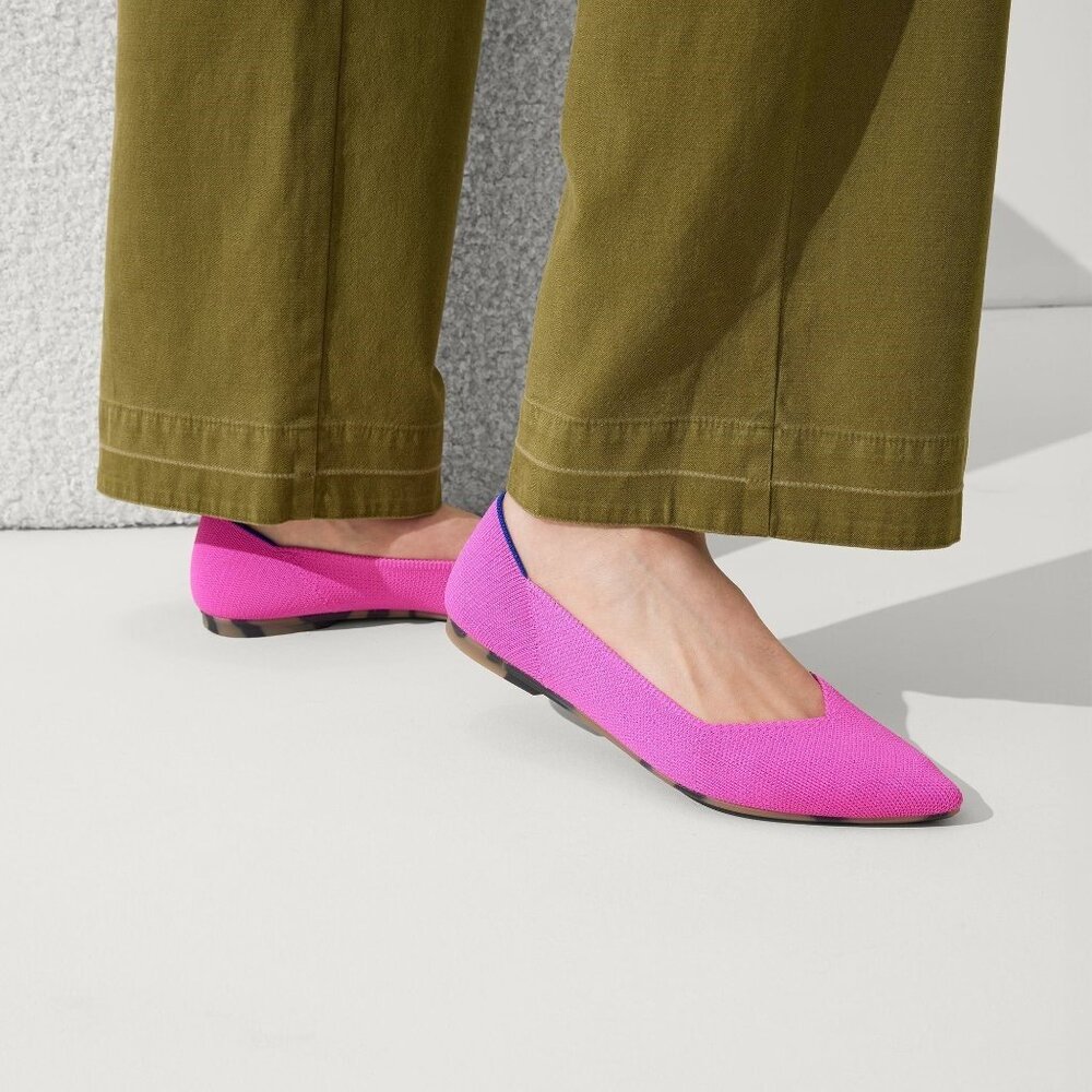 NWT Rothy's "The Point II" in Dragonfruit - Picture 2 of 4
